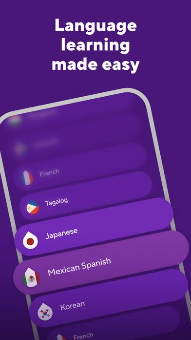 Drops: Language learning games