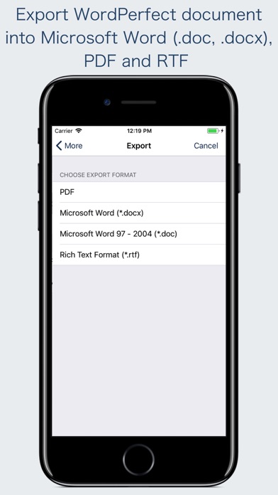 WPD Reader - for WordPerfect