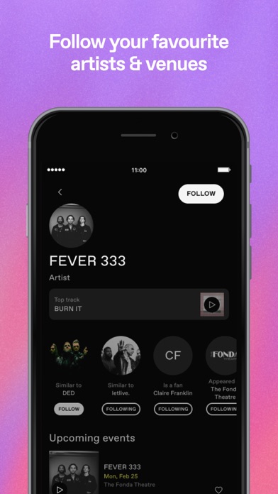 DICE: Live Shows