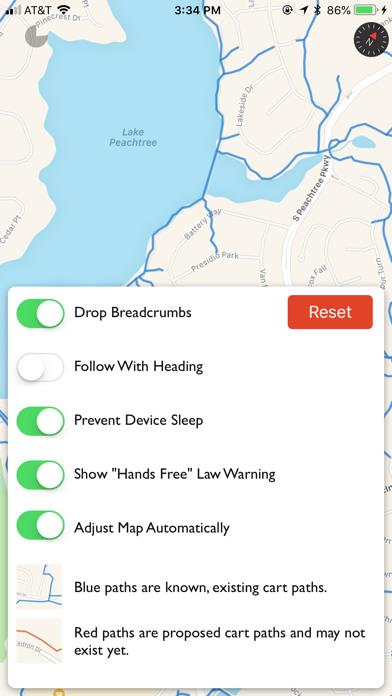Peachtree City Cart Paths