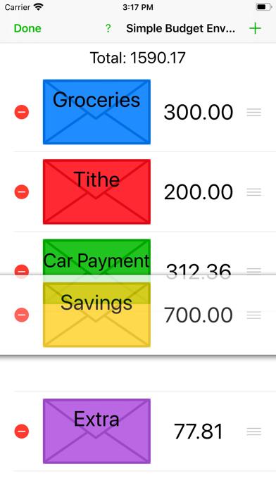 Simple Budget Envelopes