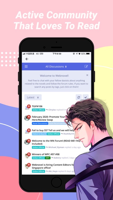 Webnovel - Stories & Mangas