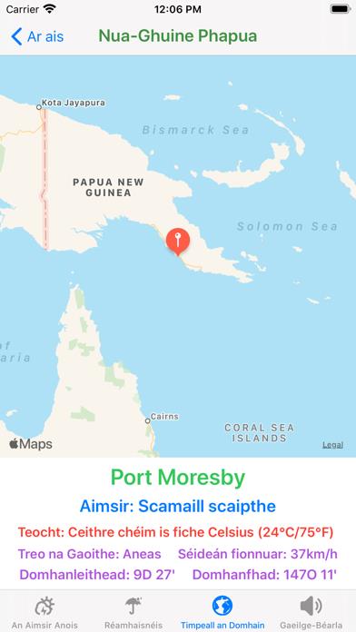 Aimsir - The Weather in Irish