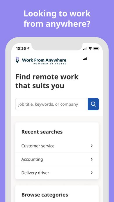 Work From Anywhere Job Search
