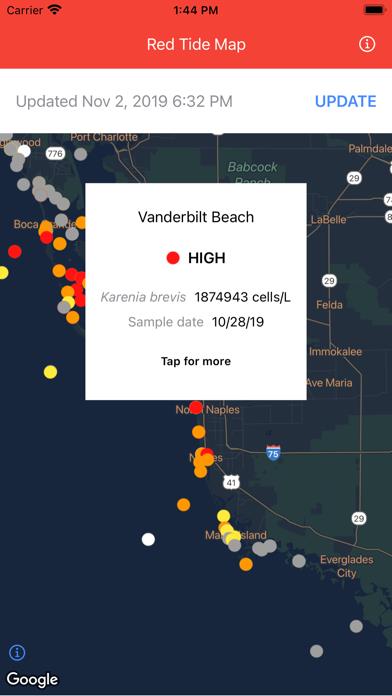 Red Tide Map