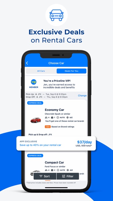 Priceline - Hotel, Car, Flight