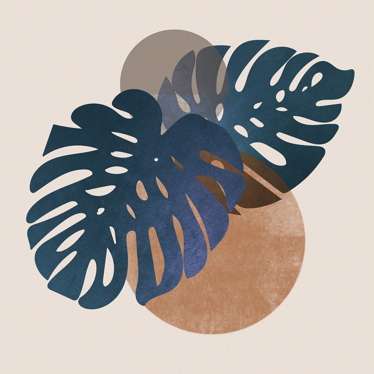 Circle Monstera