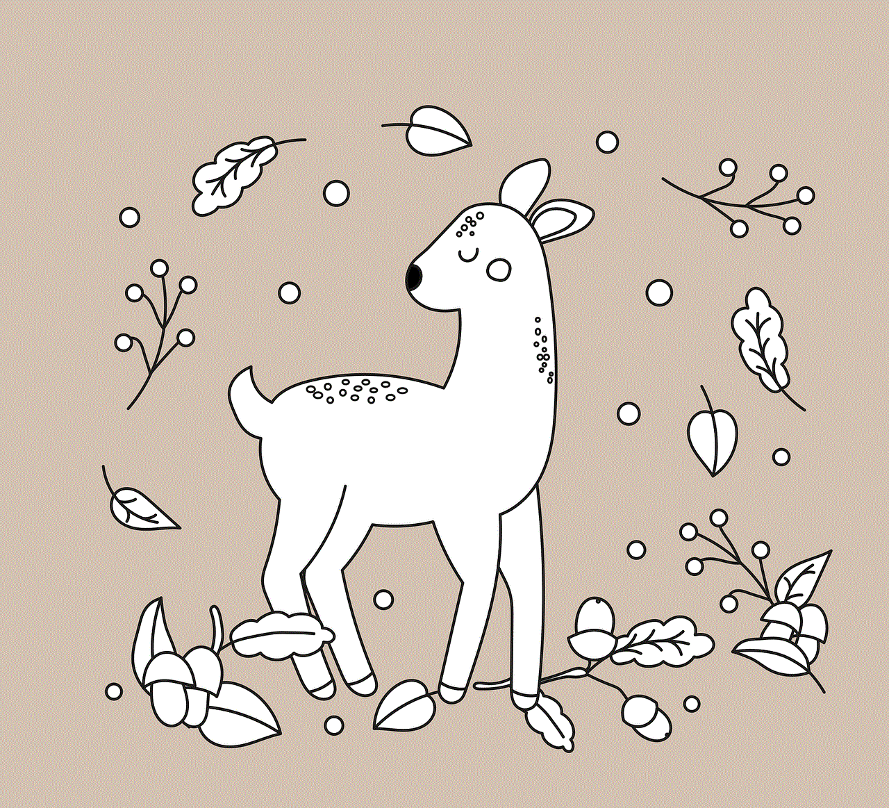 Deer Autumn