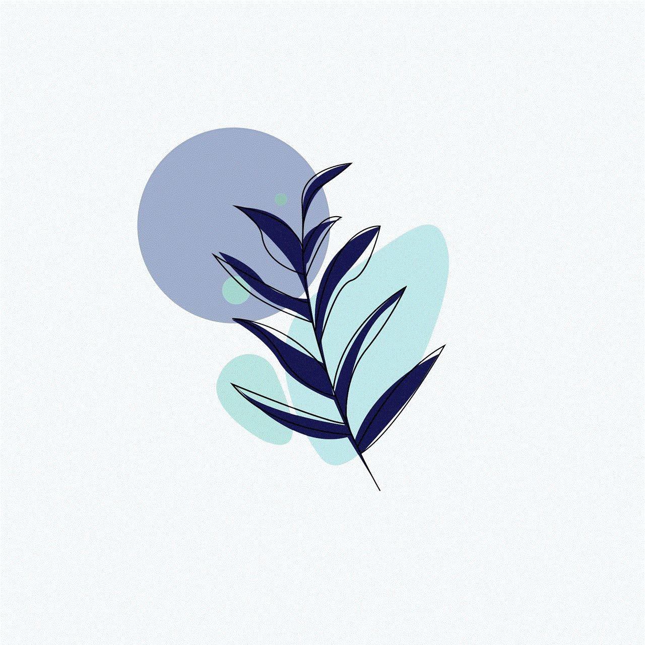 Leaves Digital Drawing