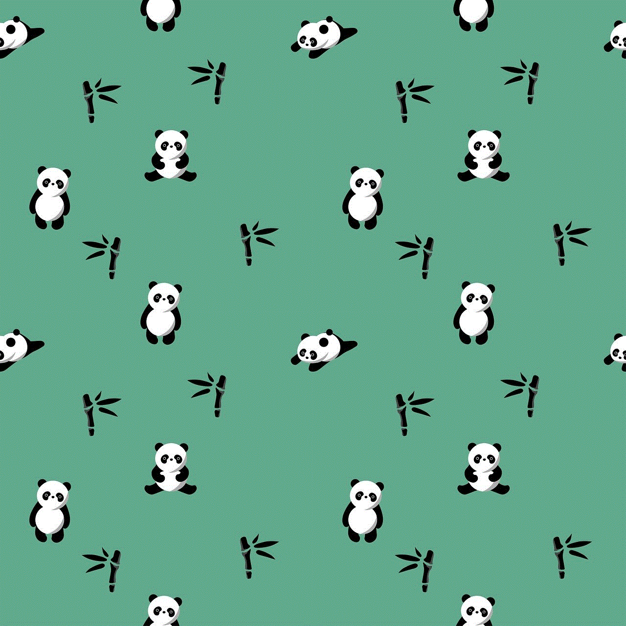 Pandas Panda Pattern