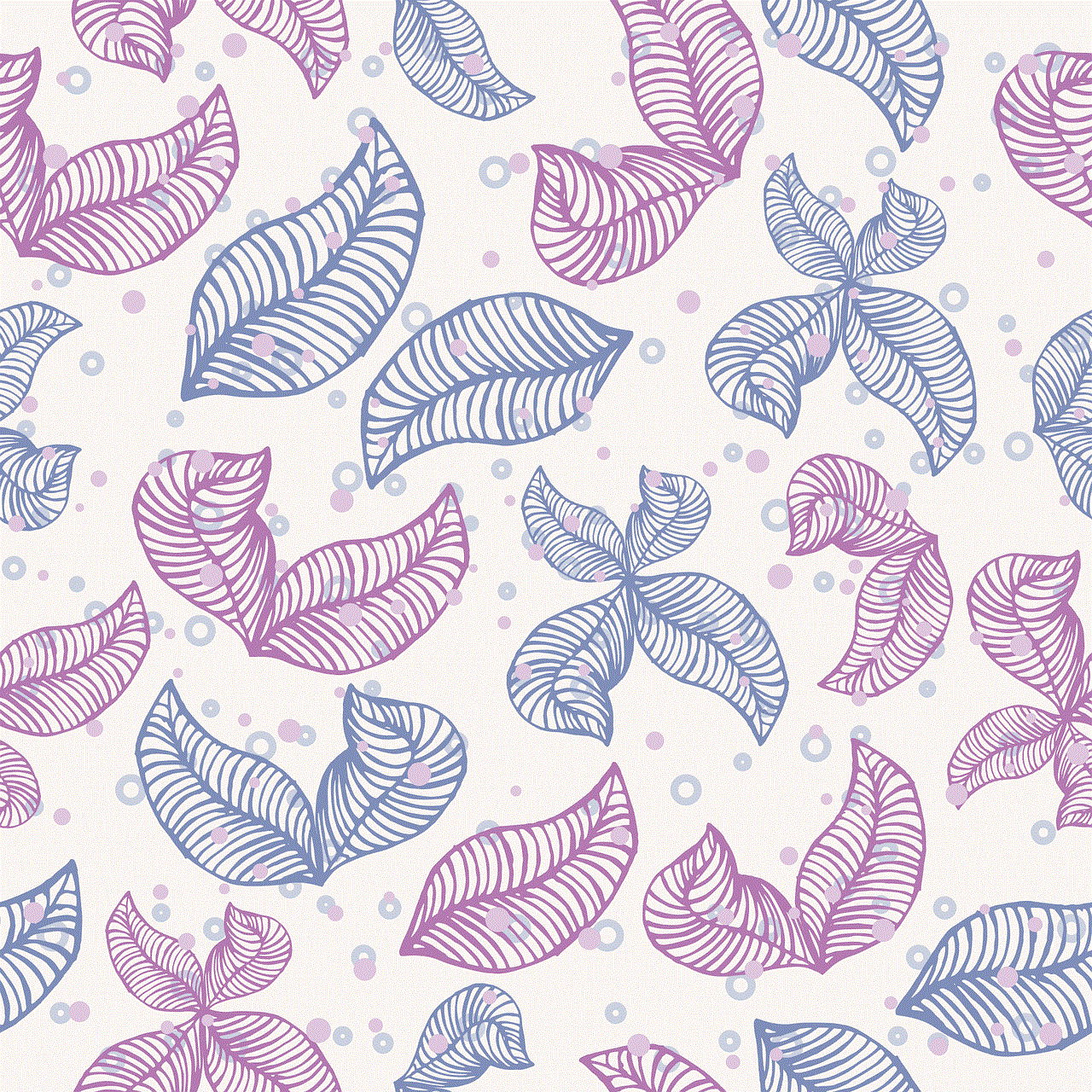 Leaves Line Art