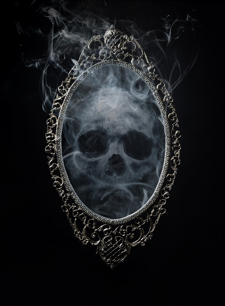 Skull Mirror