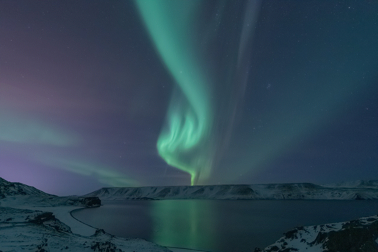 Aurora Borealis Lake