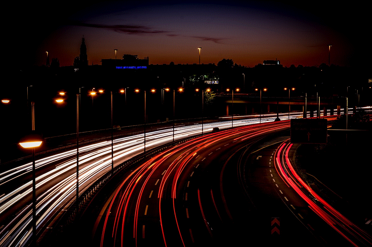 Highway Light Trail