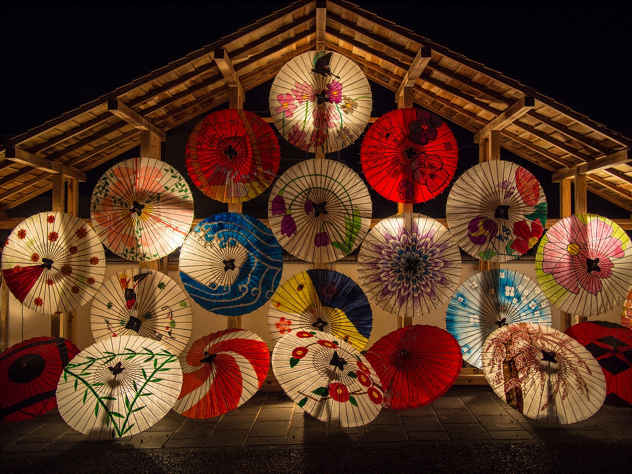 Japanese Umbrellas Parasols