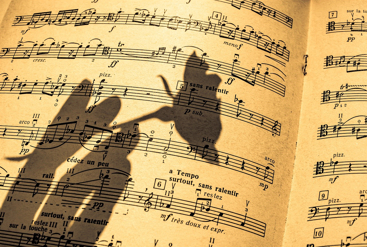 Music Sheet In A Shadow