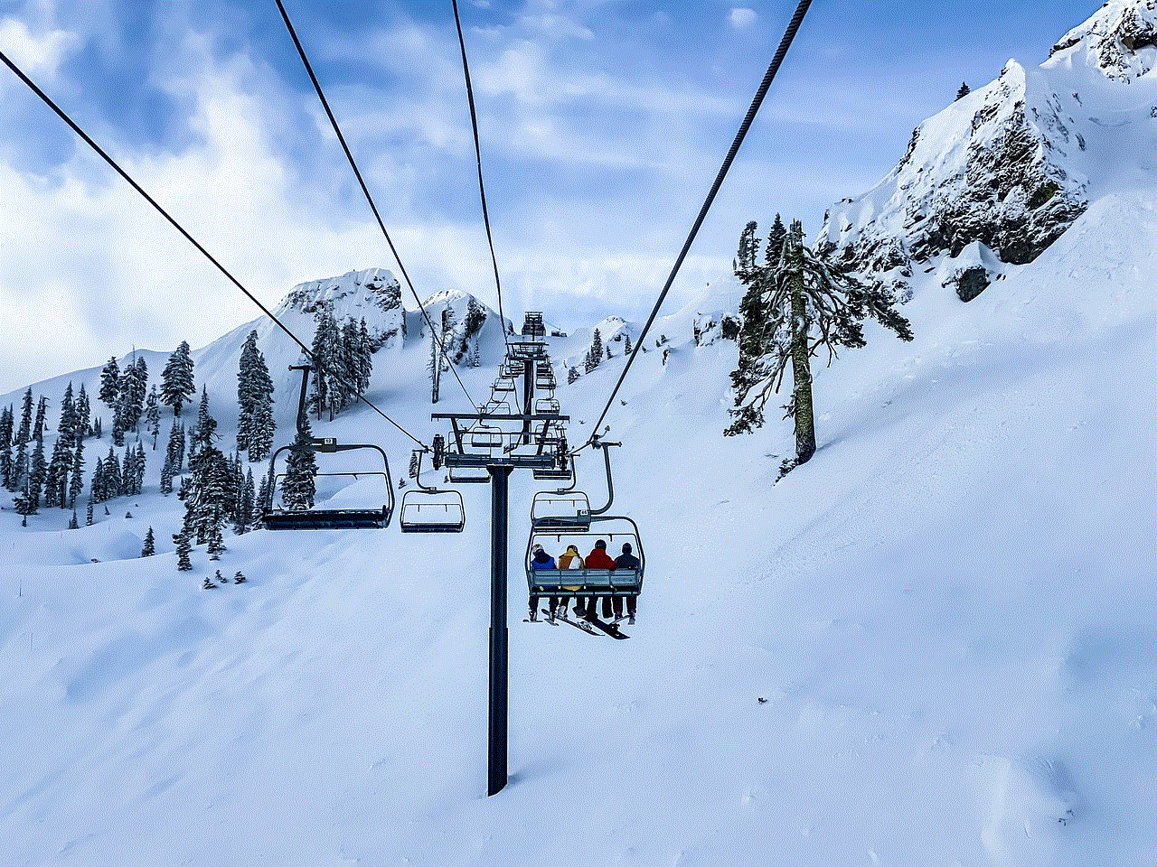 Skiing Snow