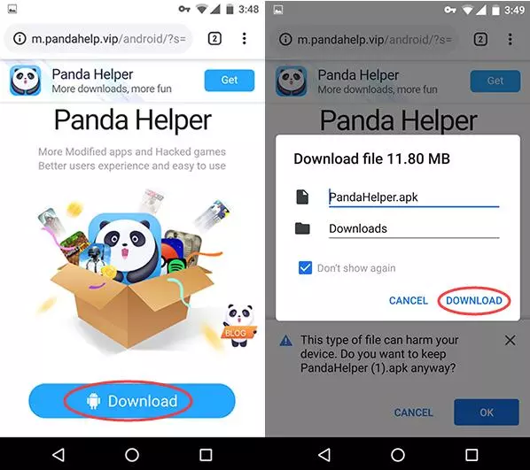panda helper android