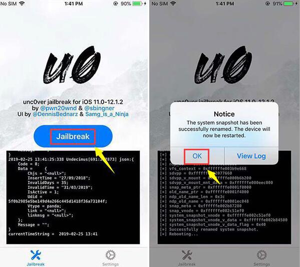 unc0ver a12X jailbreak