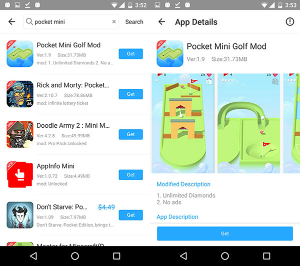 Download Pocket Mini Golf Mod Apk