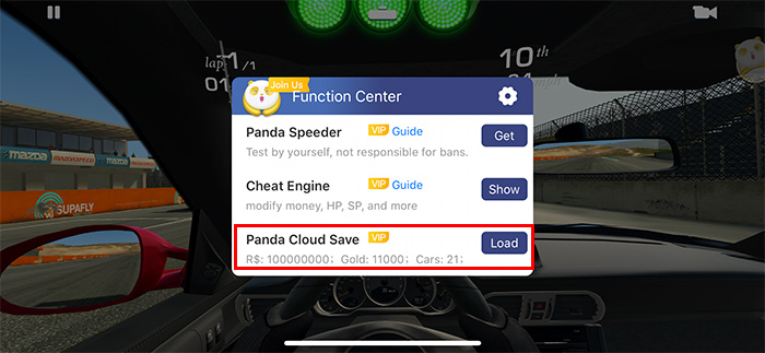Real Racing 3 Panda Cloud Save