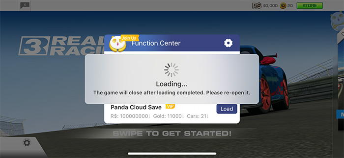 Real Racing 3 Panda Cloud Save