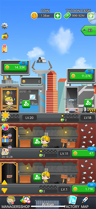 Ore Tycoon Cloud Save