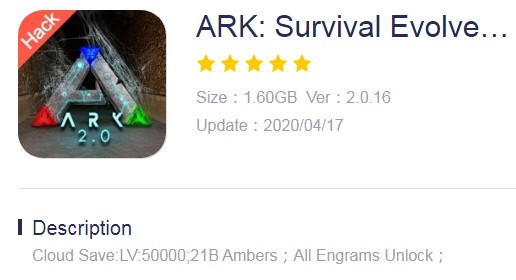 3-Download-ARK-Survival-Evolved-Hack-on-Panda-Helper