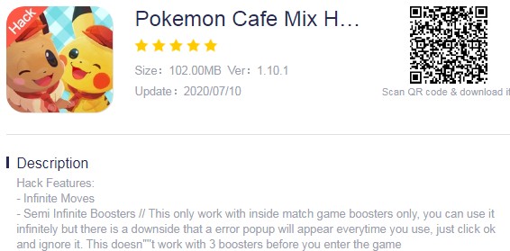 Features-of-Pokemon-Cafe-Mix-Hack--iOS-