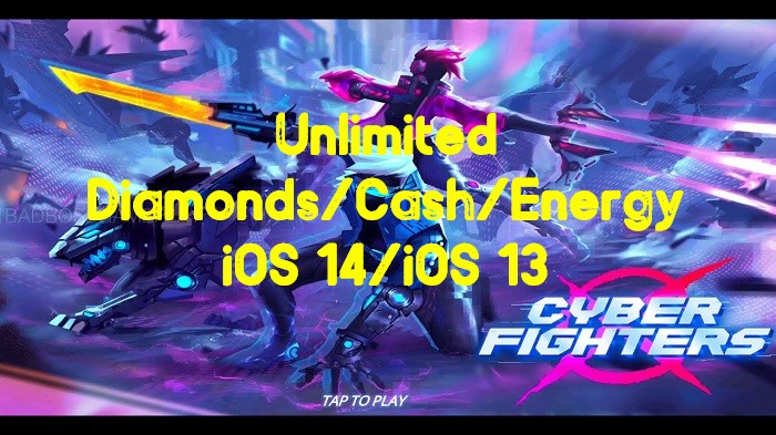 Cyber-Fighters-Hack-Unlimited-DiamondsCashEnergy-on-iOS-14iOS-13-1