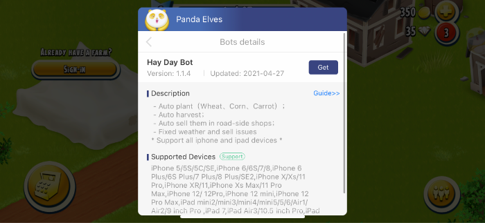 Hay Day bot supports for account switch