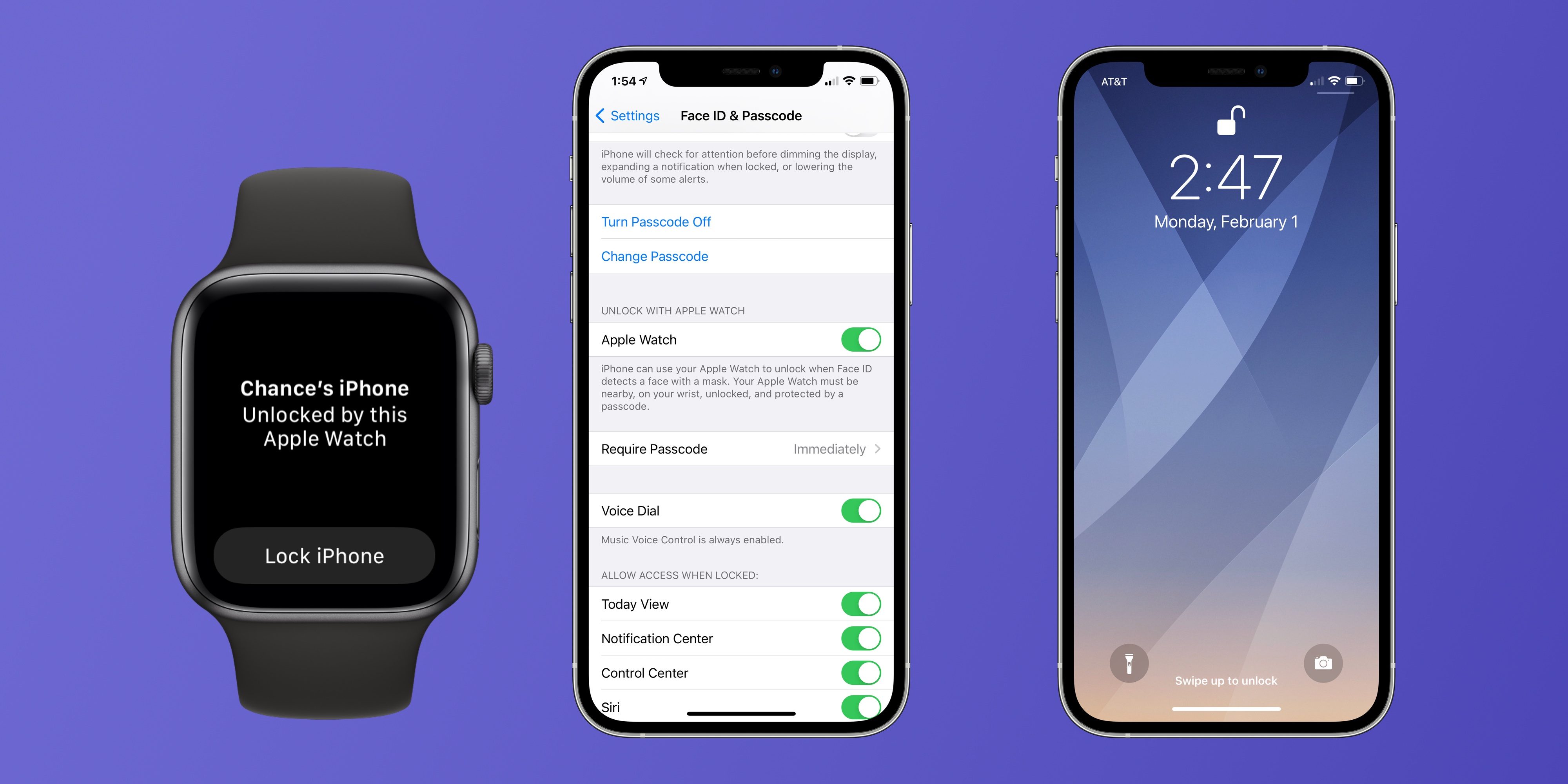 iOS 14.5 update unlock with Apple Watch