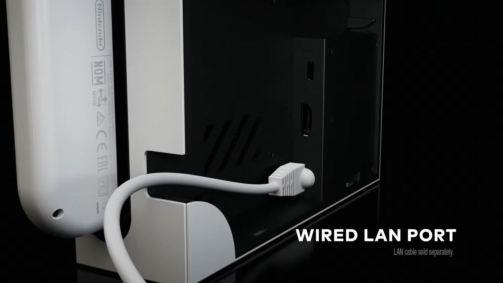 Nintendo Switch OLED Wired Lan Port