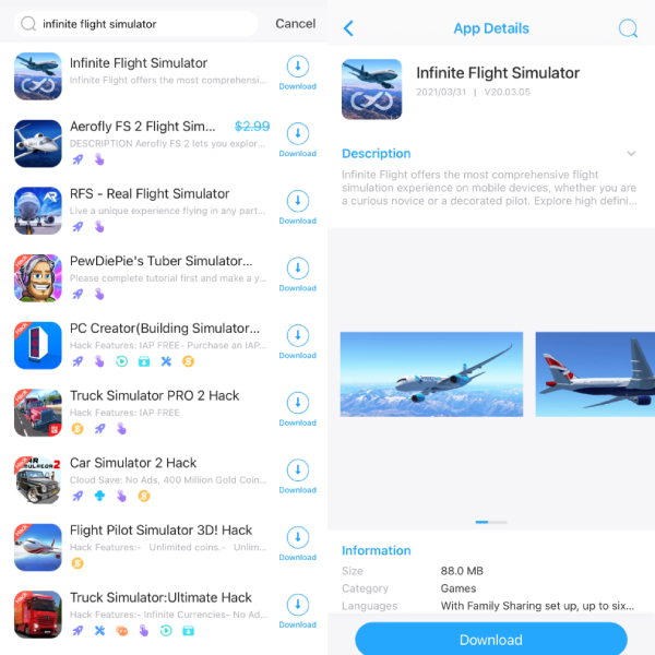 Infinite Flight Simulator Mobile - Download & Play for Android APK & iOS